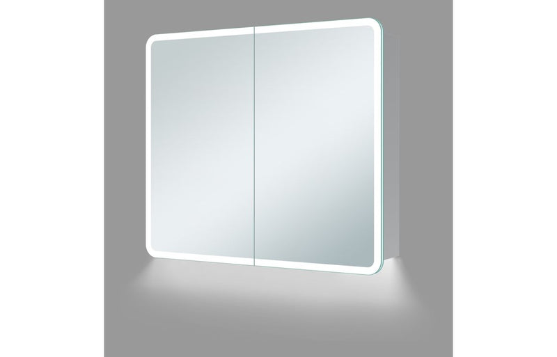 Bright 600mm 2 Door LED Mirrored Cabinet