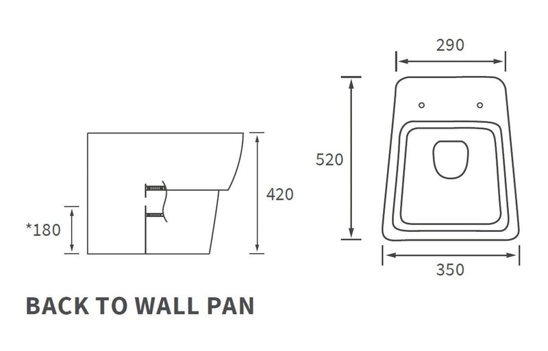 Profile BTW Pan & Seat