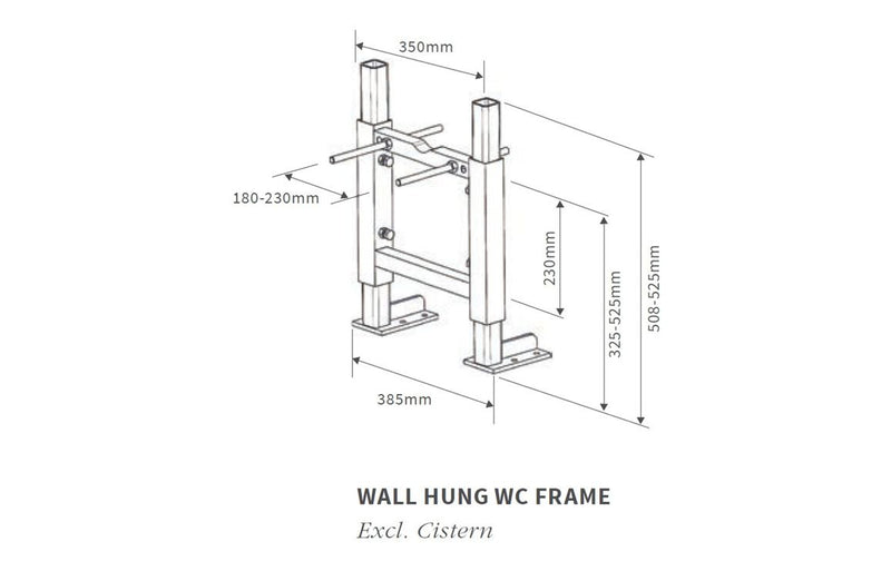 Wall Hung WC Frame