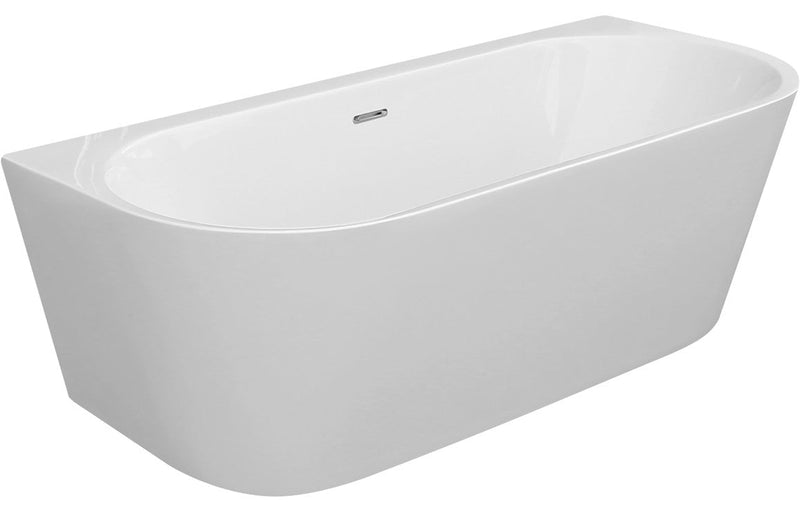 D Shaped Freestanding Bath 1700mm