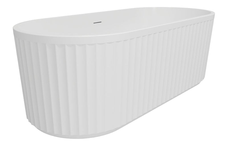 Strait Fluted Freestanding Bath 1700mm