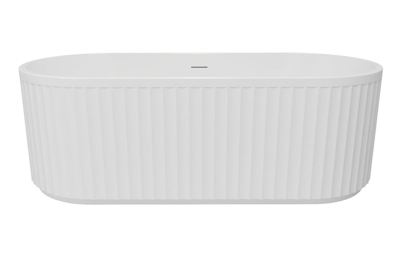 Strait Fluted Freestanding Bath 1700mm