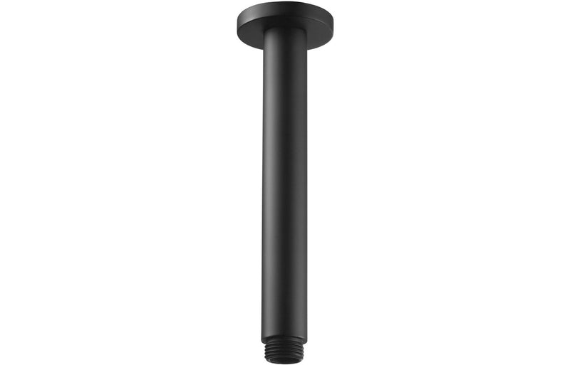 Matt Black 180mm Ceiling Arm