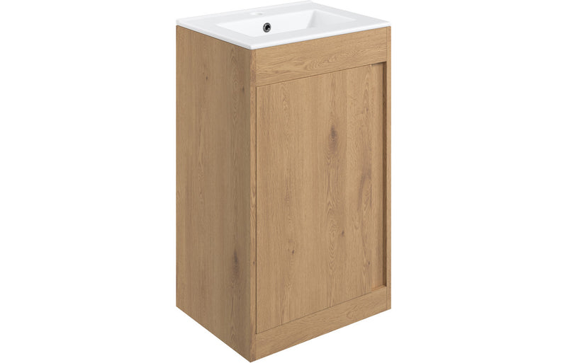 Seaforth 510mm Single Door Vanity Unit