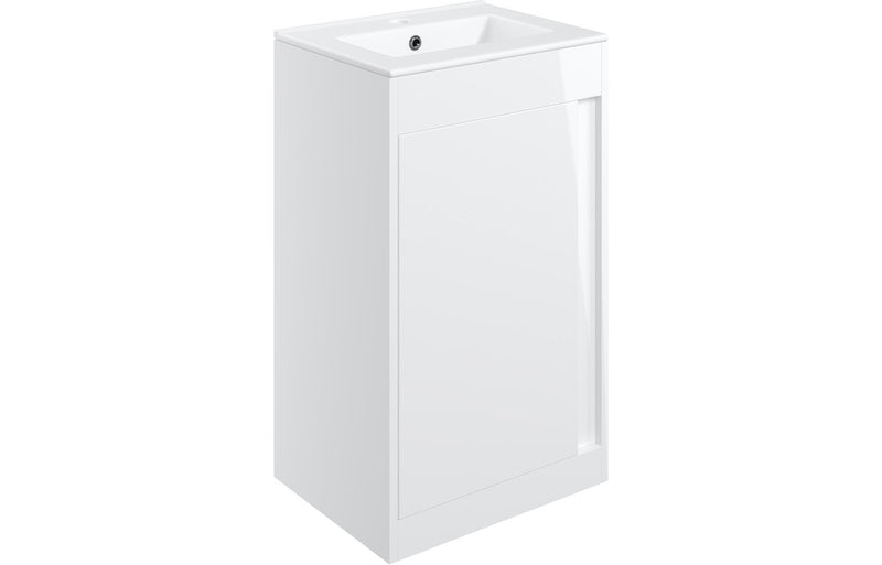 Seaforth 510mm Single Door Vanity Unit