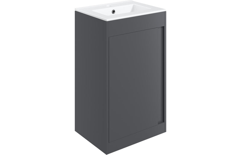 Seaforth 510mm Single Door Vanity Unit