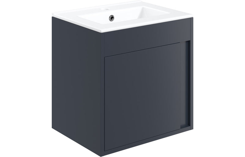 Seaforth 510mm Single Door Wall Hung Vanity Unit