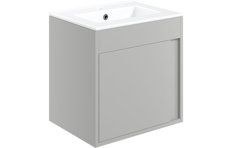 Seaforth 510mm Single Door Wall Hung Vanity Unit