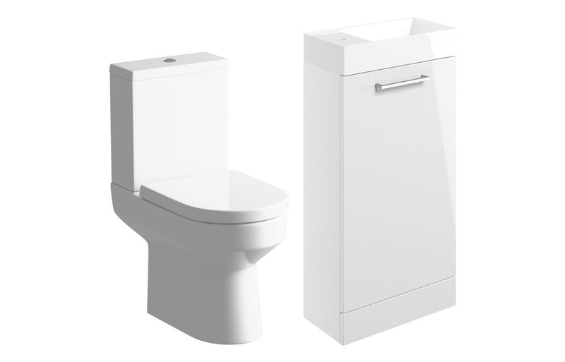 Viola Floorstanding Cloakroom Suite