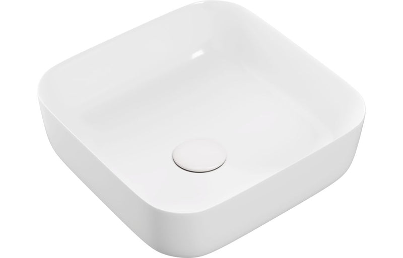 Square 400mm Washbowl inc. Matching Waste