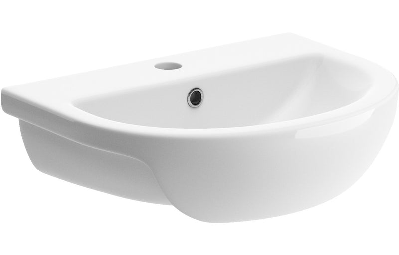 Milan Semi Recessed Basin