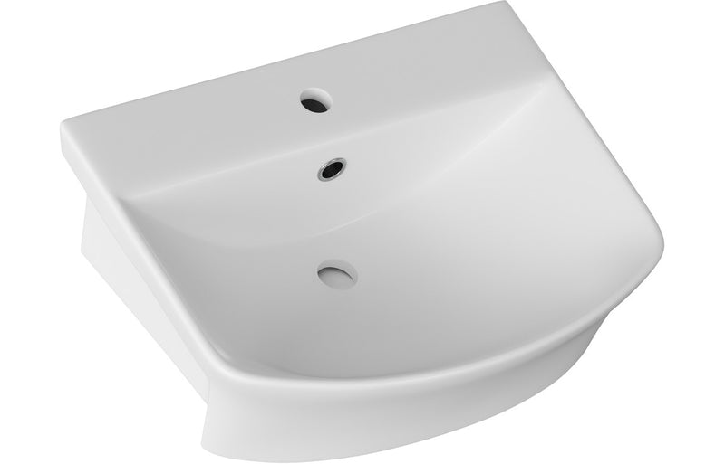 Sandy 500mm Semi Recessed Basin