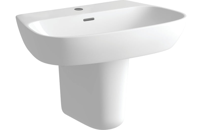 Profile/Tuscany 600mm Basin & Semi Pedestal