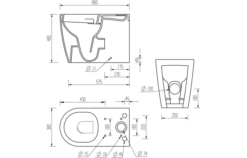 Craft Close Coupled Toilet