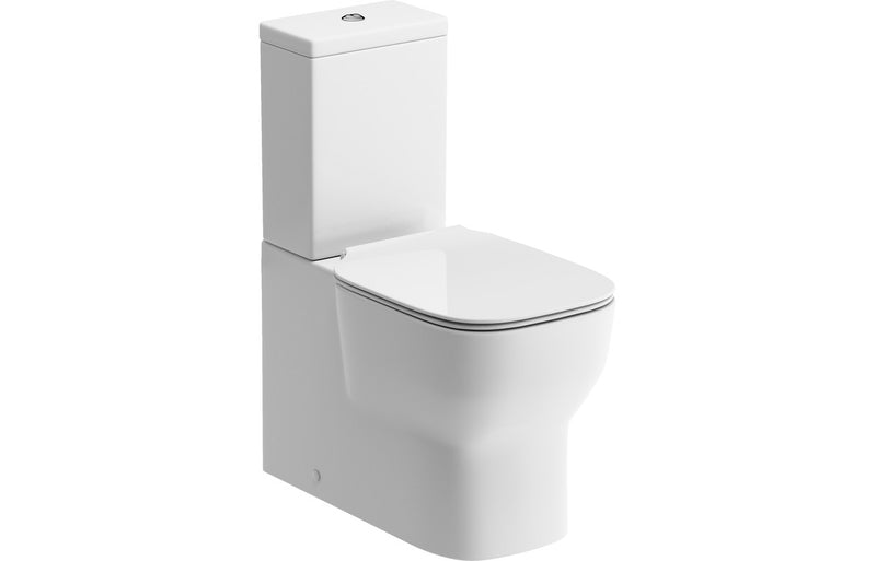 Elegant Square Close Coupled Toilet