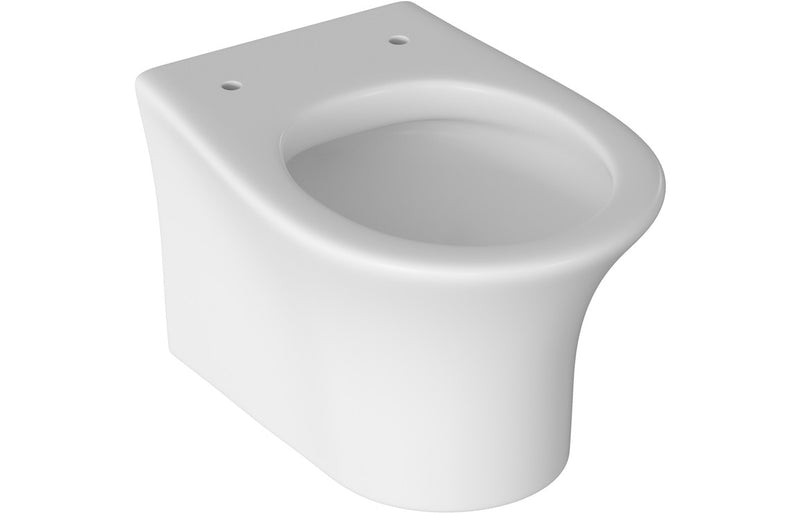 Sandy Rimless Wall Hung Pan & Seat