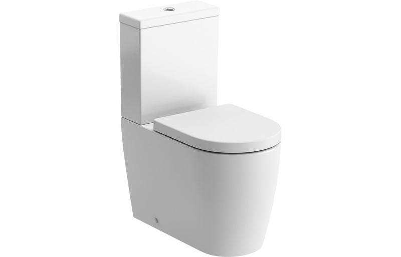 Craft Rimless Comfort Height Toilet - Closed Back