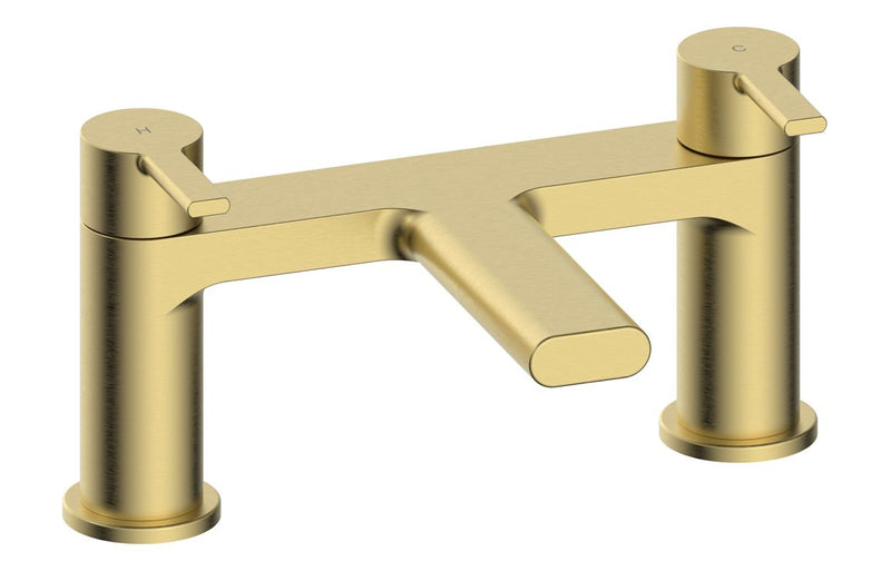 Oxford Bath Filler - Brushed Brass