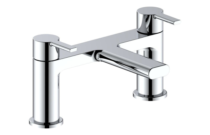 Oxford Bath Filler - Chrome