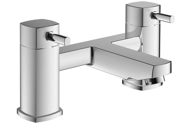 Square Chrome Bath Filler