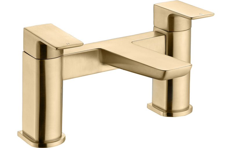 Berry Brushed Brass Bath Filler