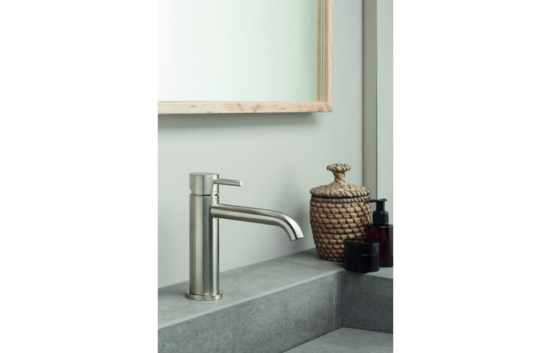 Vema Tiber Basin Mono Tap - Stainless Steel