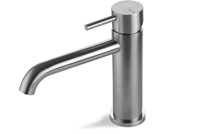 Vema Tiber Basin Mono Tap - Stainless Steel