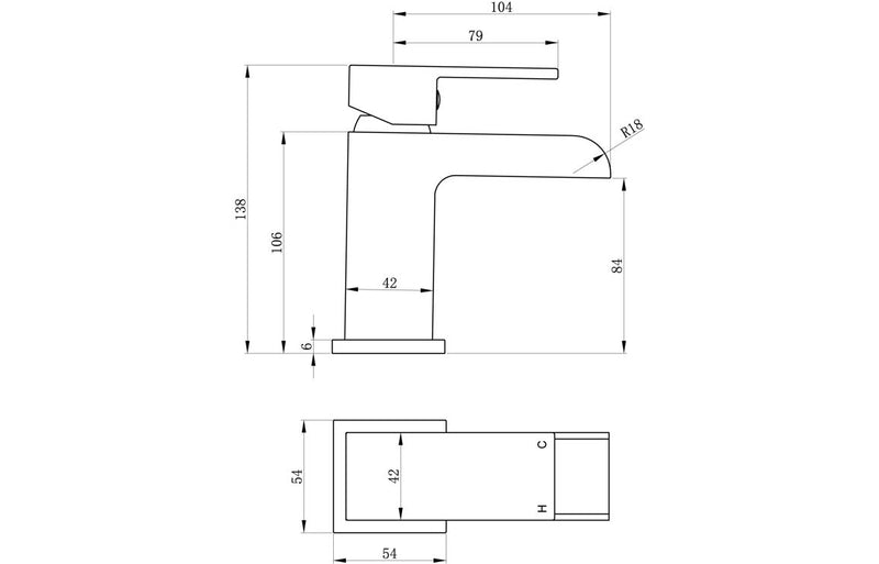 Marine Waterfall Basin Tap