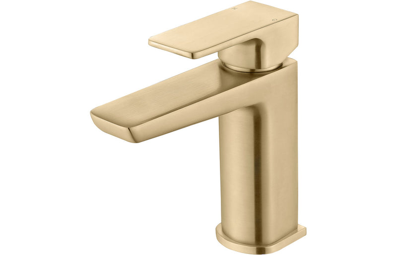 Berry Brushed Brass Basin Mono Tap & Waste