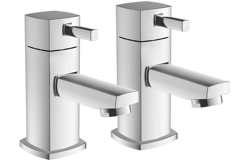 Square Hot & Cold Basin Taps