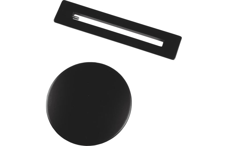 Harlow Matt Black Bath Waste Kit