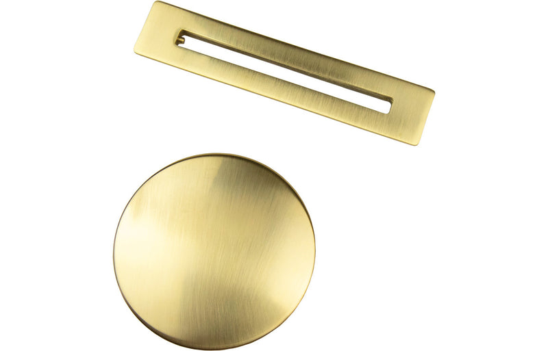 Harlow Brushed Brass Bath Waste Kit