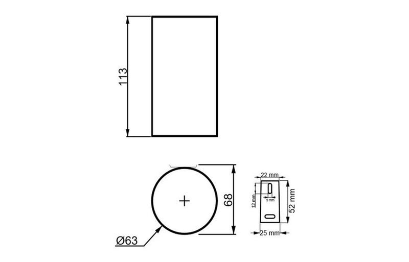 Ernest Wall Mounted Tumbler