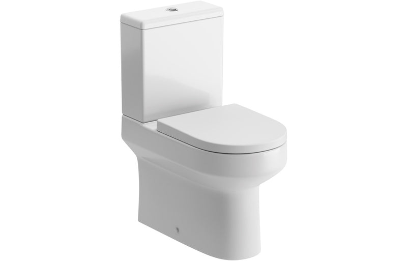 Mayfair Close Coupled Toilet - Closed Back