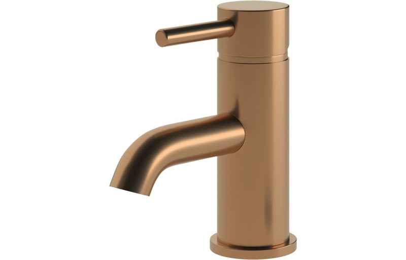 Pisces Basin Mixer & Waste - Brushed Bronze