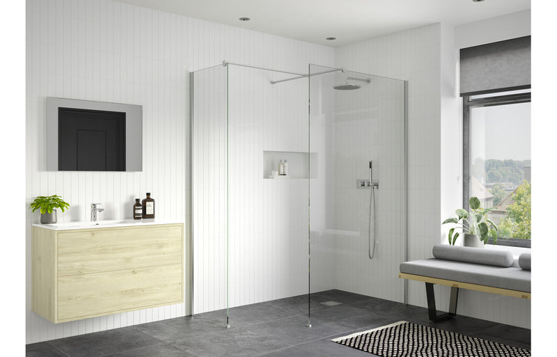 Strand Chrome Wetroom Screens