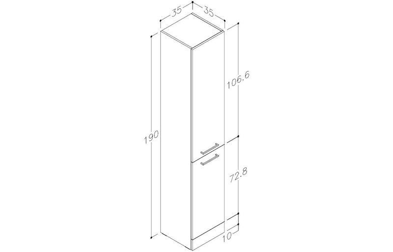 Kensington Floor Standing Tall Unit