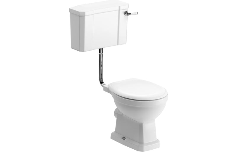 Sherwood Traditional Low Level WC - Chrome