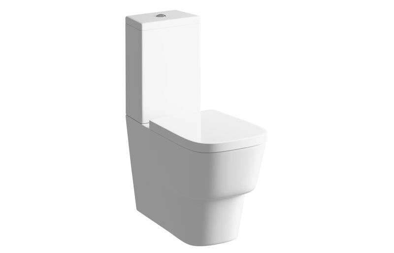 Profile Close Coupled Toilet - Closed Back