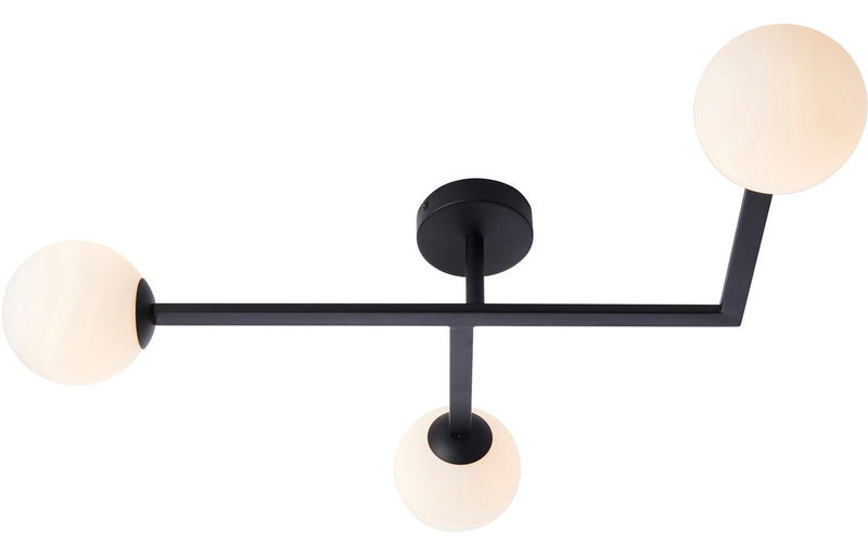 Sphere Ceiling Light - Matt Black