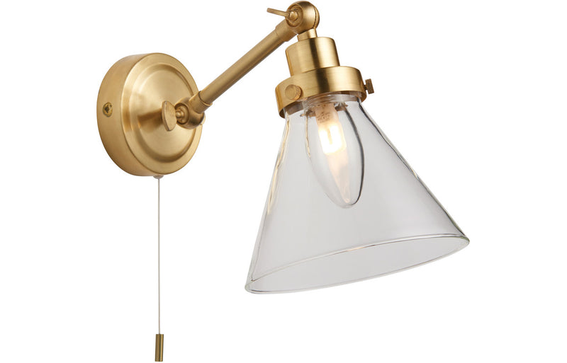 Cairo Wall Light - Brushed Brass