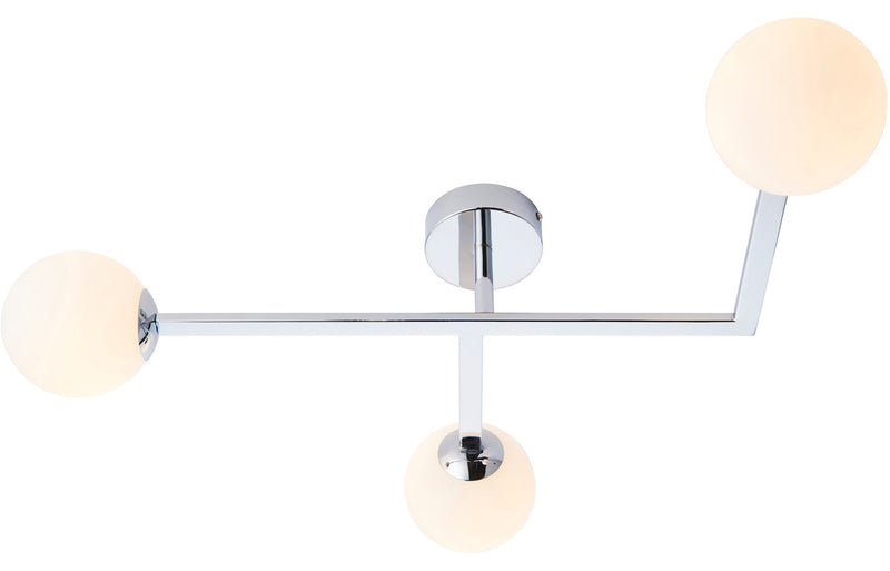 Sphere Ceiling Light - Chrome