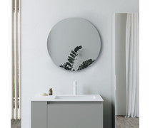 Solana Plain Round Mirror