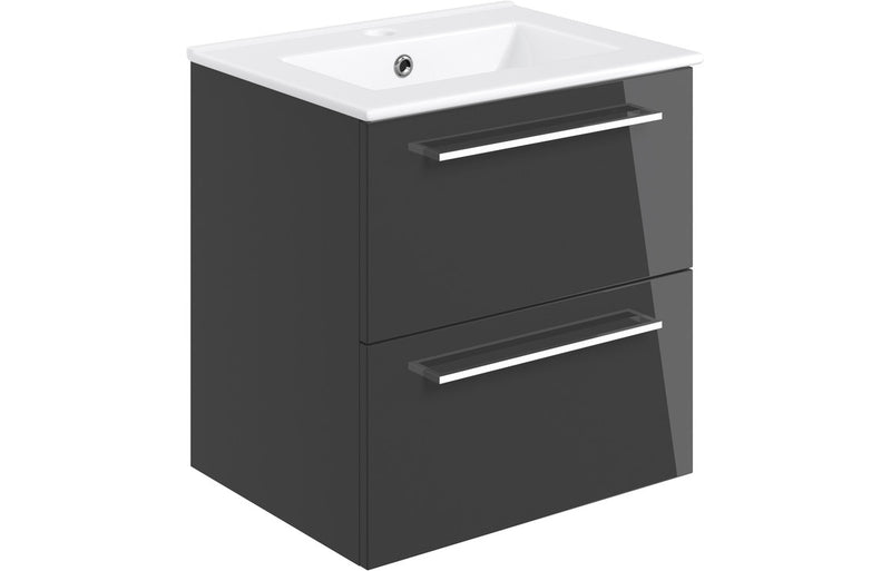 Viola 2 Drawer Wall Hang Vanity Unit