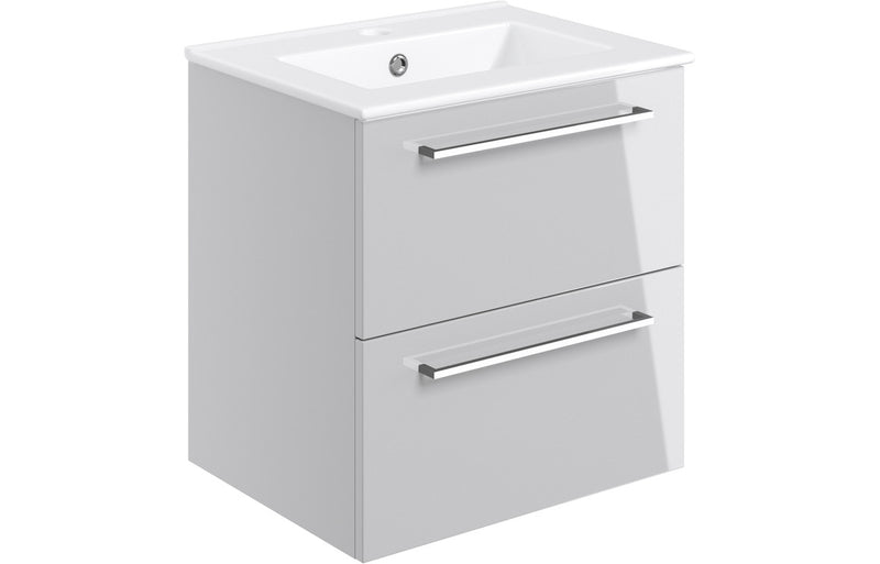 Viola 2 Drawer Wall Hang Vanity Unit