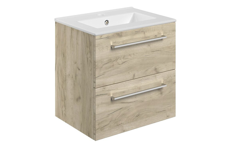 Viola 2 Drawer Wall Hang Vanity Unit